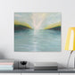 Serene Landscape Stretched Canvas Wall Art - Tranquil Nature Decor