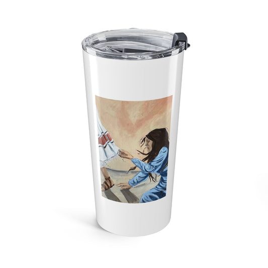 Hem of His Garment - Copper Vacuum Insulated Tumbler - Stylish Travel Mug, Perfect for Coffee Lovers, Gift for Him/Her, Personalized Drinkware