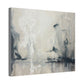 Angels I - Elegant Abstract Stretched Canvas Art for Modern Home Decor