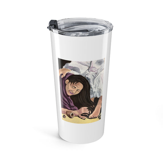 Alabaster Jar - Stylish Insulated Tumbler for Drinks, Copper Travel Mug, 22oz Coffee Cup, Funny Gift, Perfect for Adventures, Daily Use, Outdoors