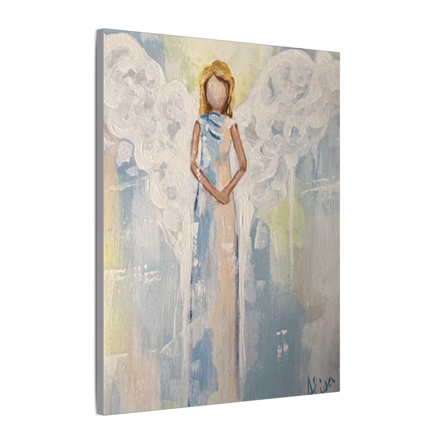 Art by Alisa Original - Angel Painting Canvas Wall Art