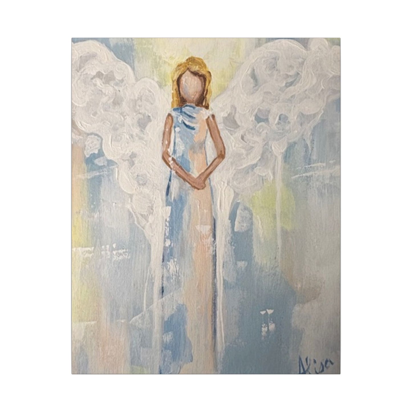 Art by Alisa Original - Angel Painting Canvas Wall Art