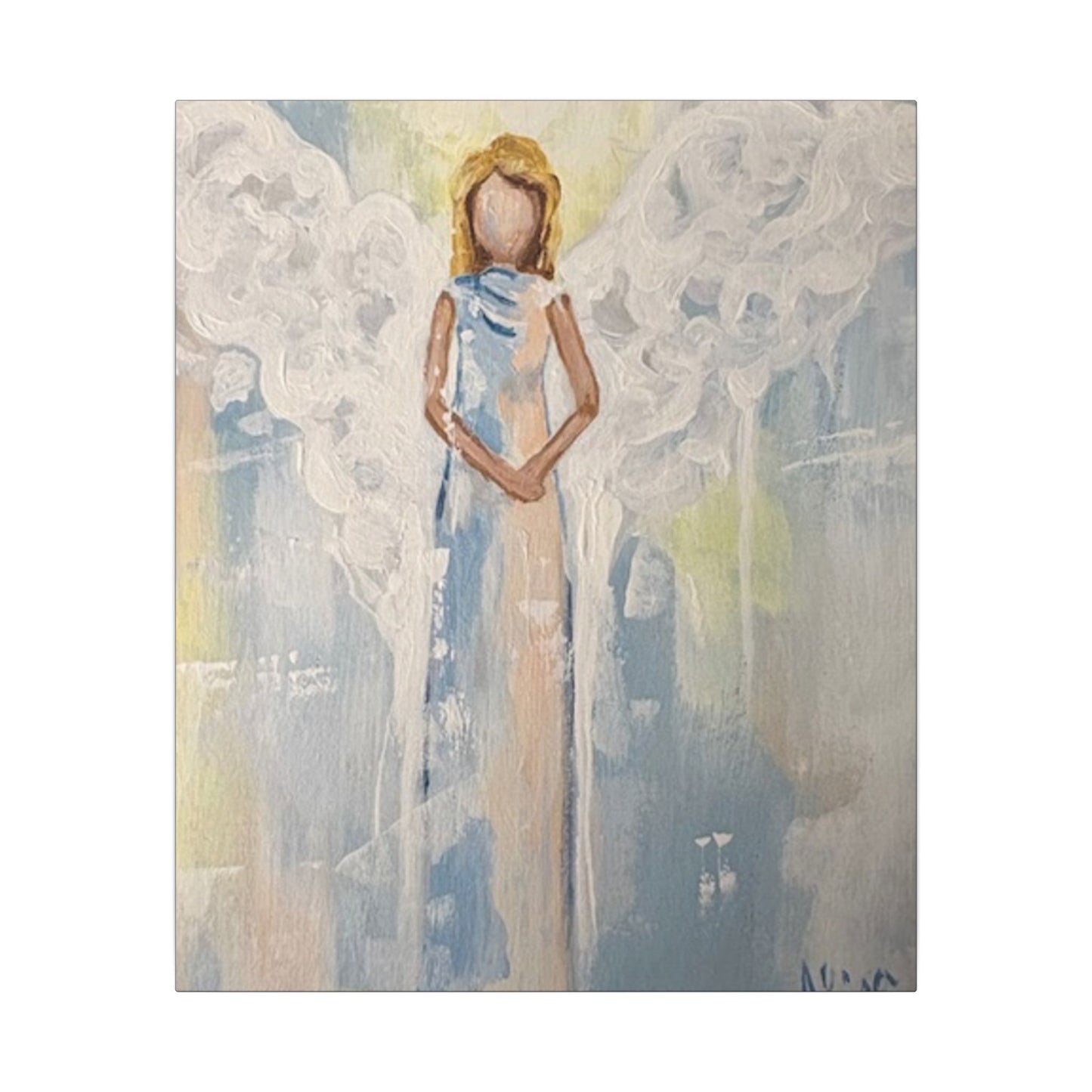 Art by Alisa Original - Angel Painting Canvas Wall Art