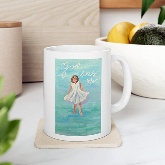 God Sees Me - Ceramic Mug 11oz