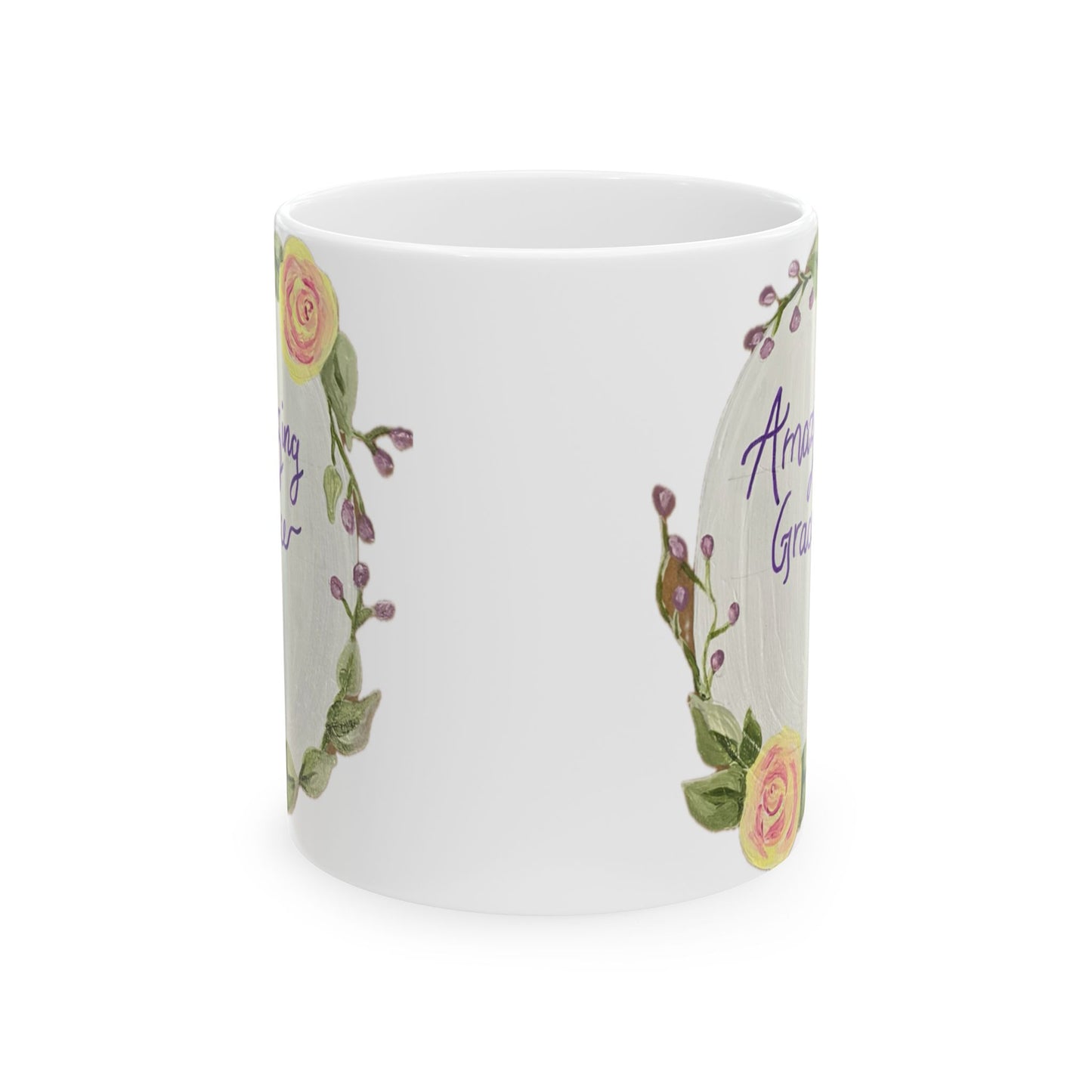 Amazing Grace White - Ceramic Mug 11oz