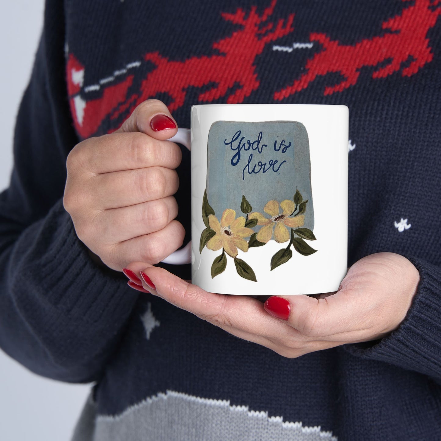 God is Love - Ceramic Mug 11oz