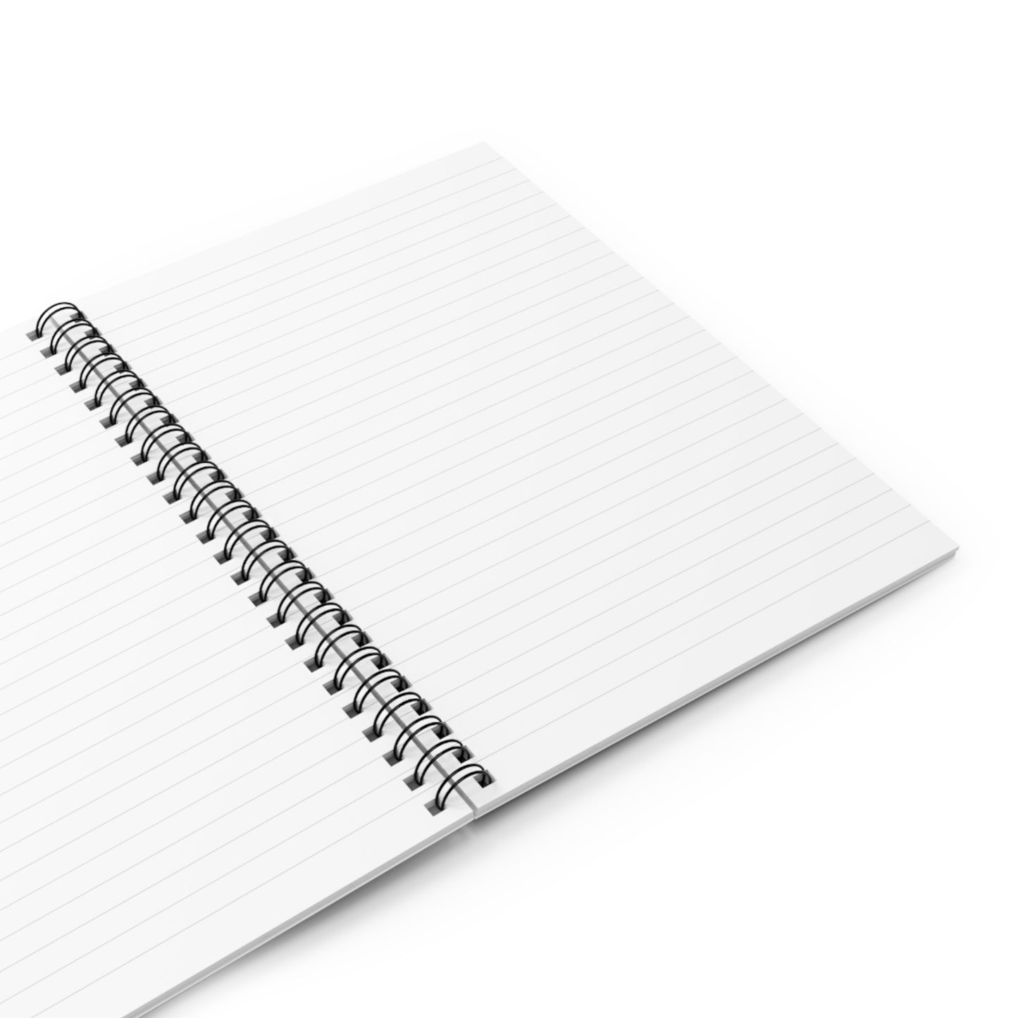 Inspirational Spiral Notebook - 'He is My King' Design