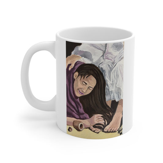 Alabaster Jug - Artistic "11oz" Mug - Warm Moments, Unique Gift, Coffee Lover, Home Décor, Tea Time Companion