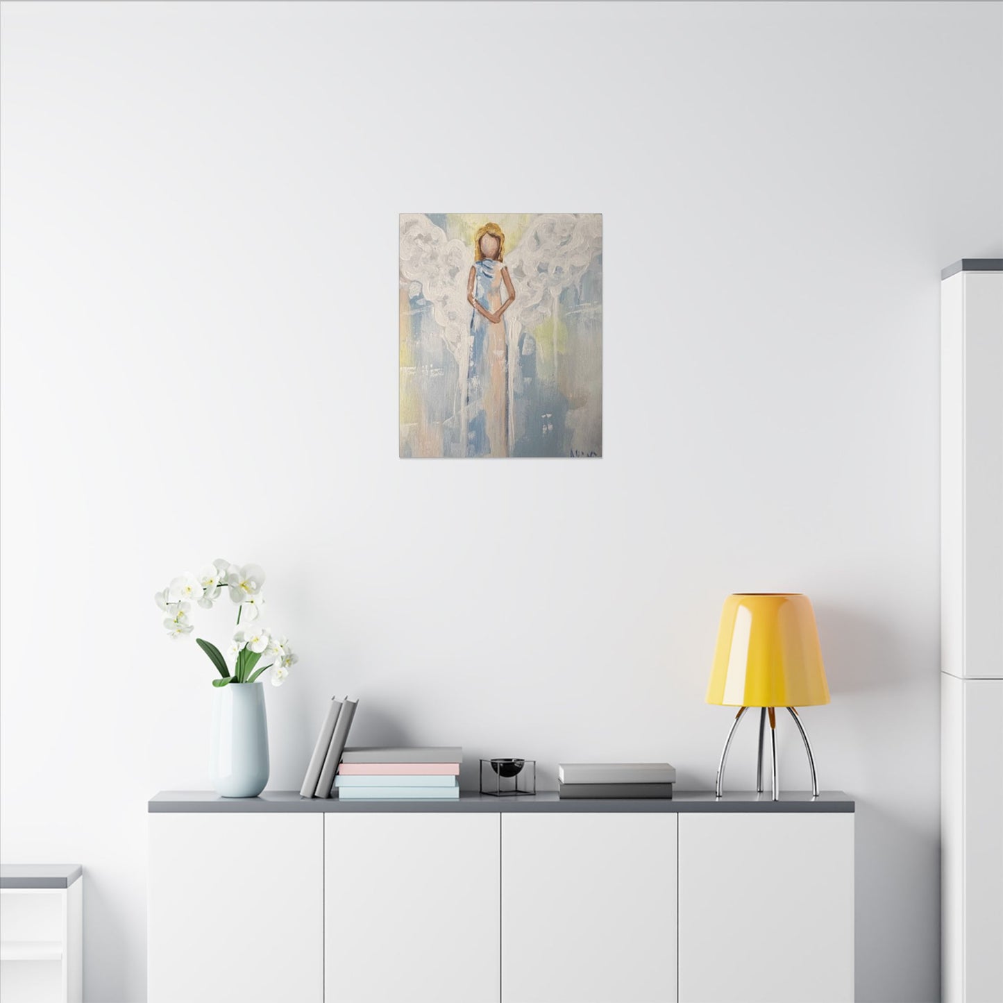 Art by Alisa Original - Angel Painting Canvas Wall Art