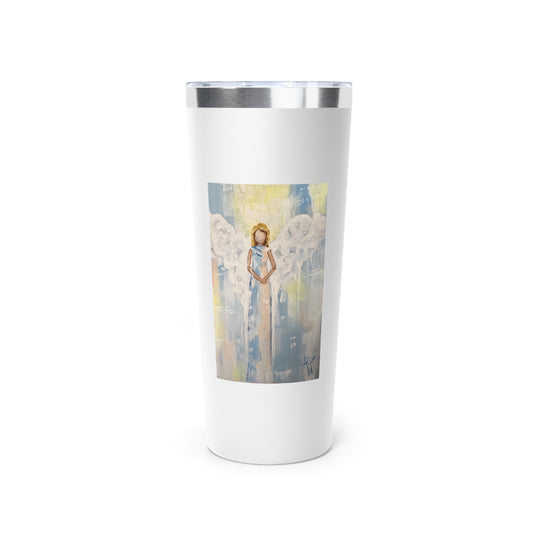 Art by Alisa Original - Copper Insulated Tumbler - Stylish Travel Mug for Hot & Cold Drinks, Perfect Gift for Coffee Lovers, Outdoors, Camping, and Holidays