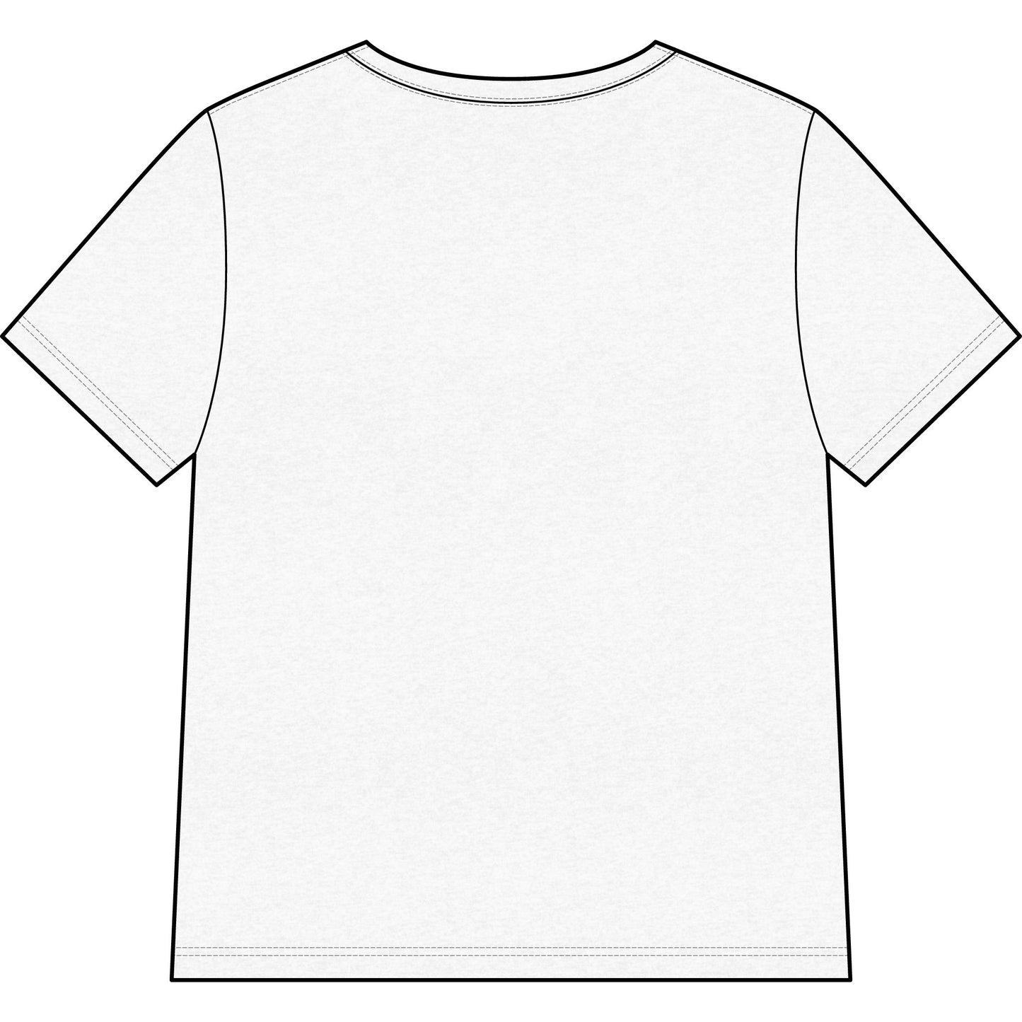 Angel Art V-Neck Tee — Pastel Guardian Angel Graphic for Women