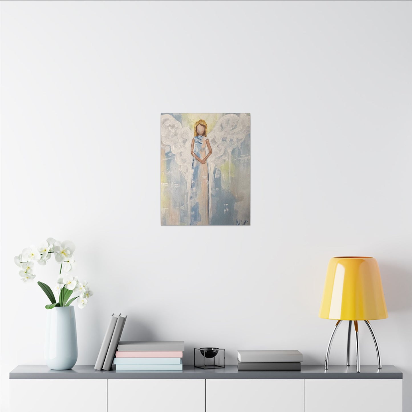 Art by Alisa Original - Angel Painting Canvas Wall Art