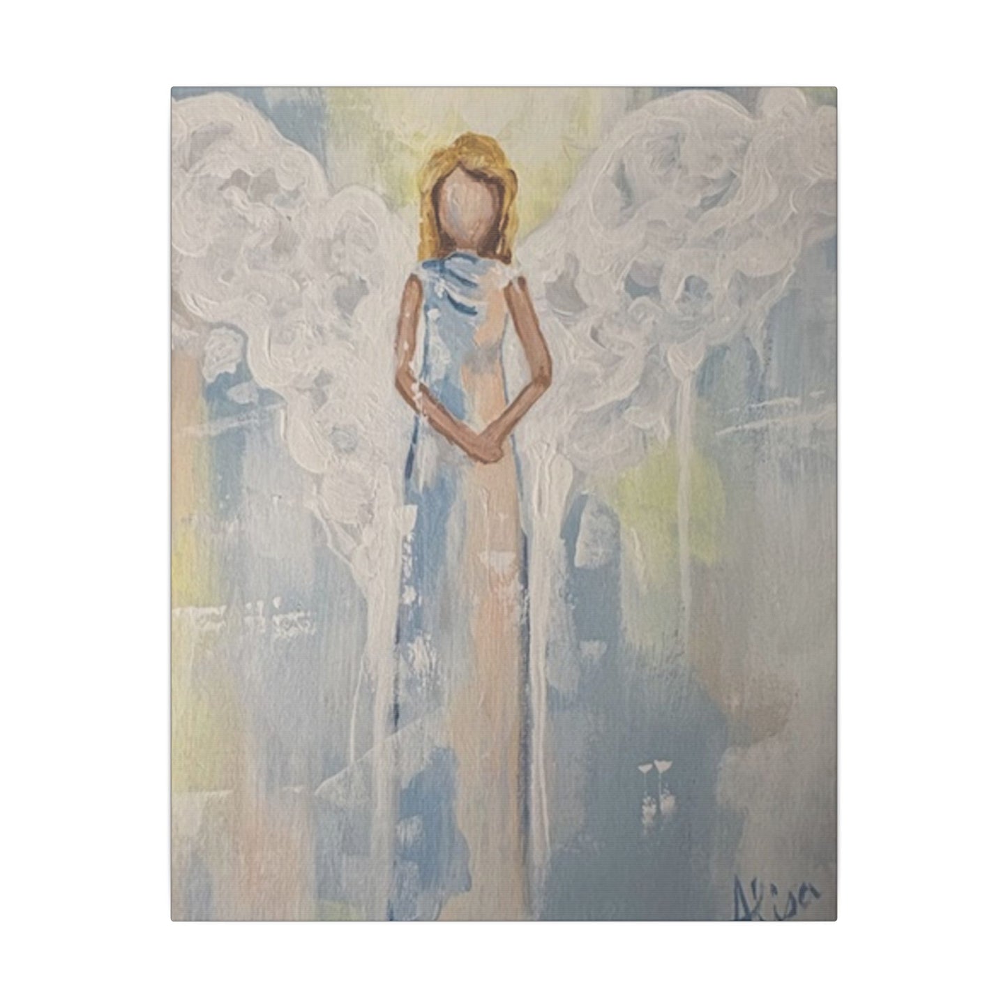 Art by Alisa Original - Angel Painting Canvas Wall Art