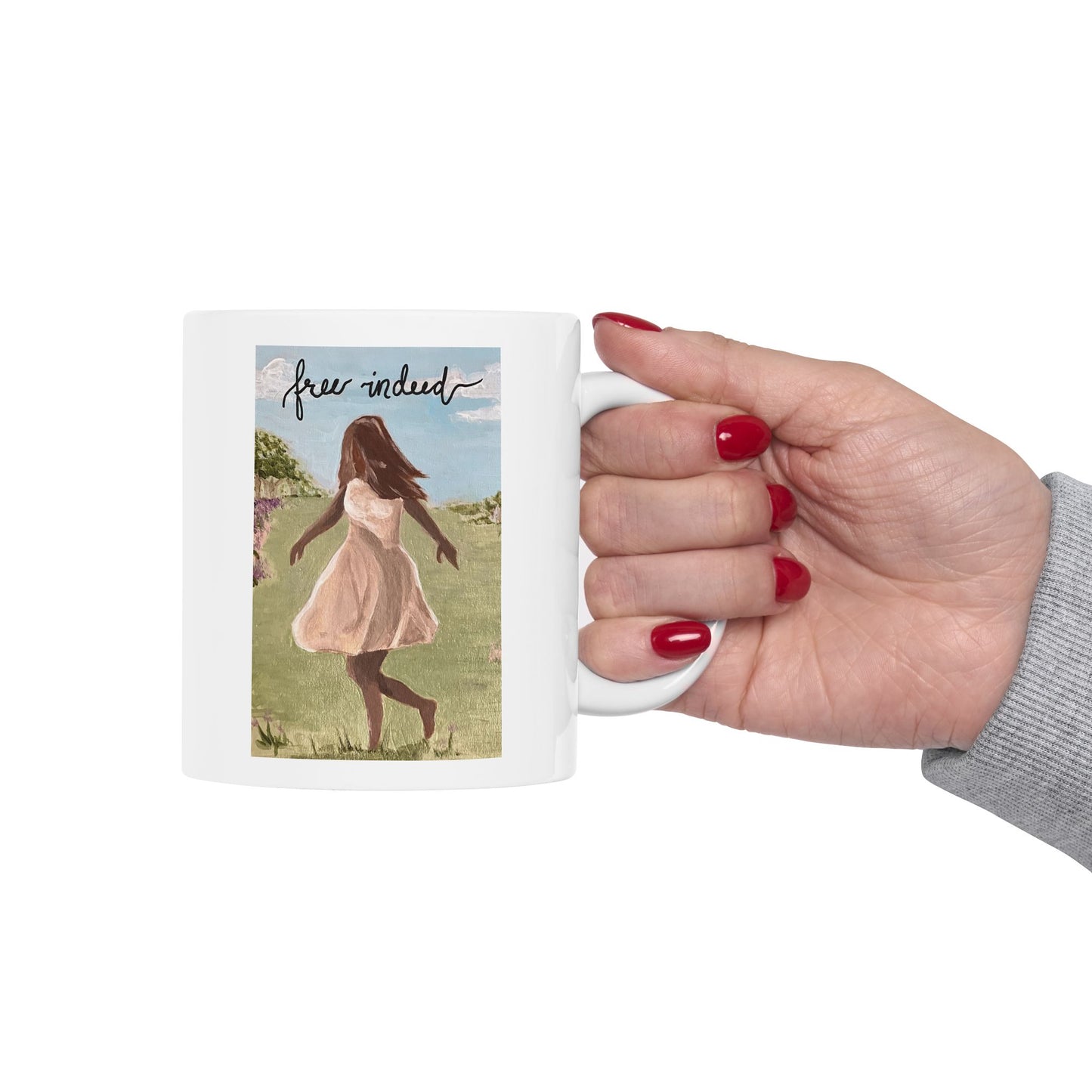 Free Indeed - Ceramic Mug 11oz
