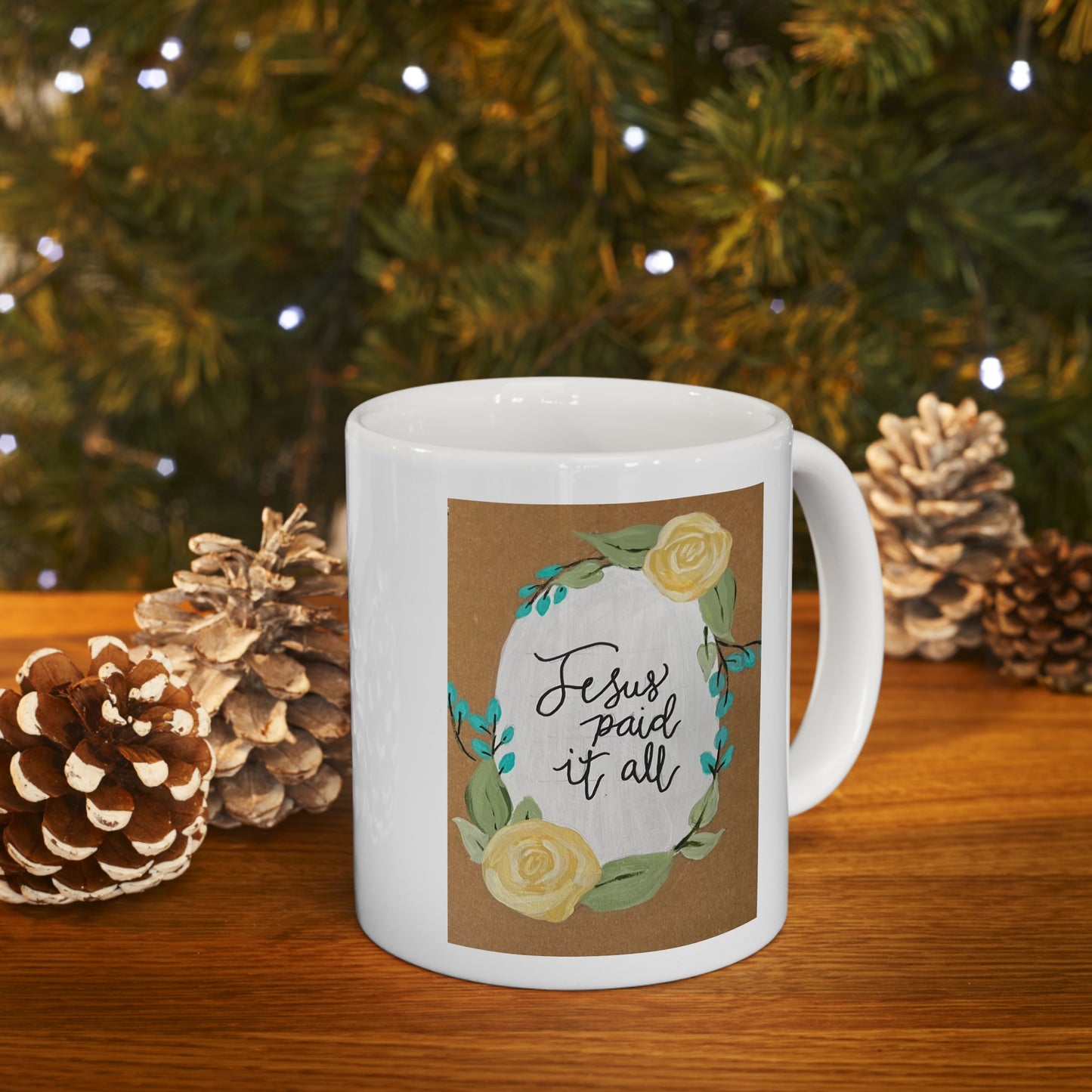 Jesus Paid it All - Ceramic Mug 11oz