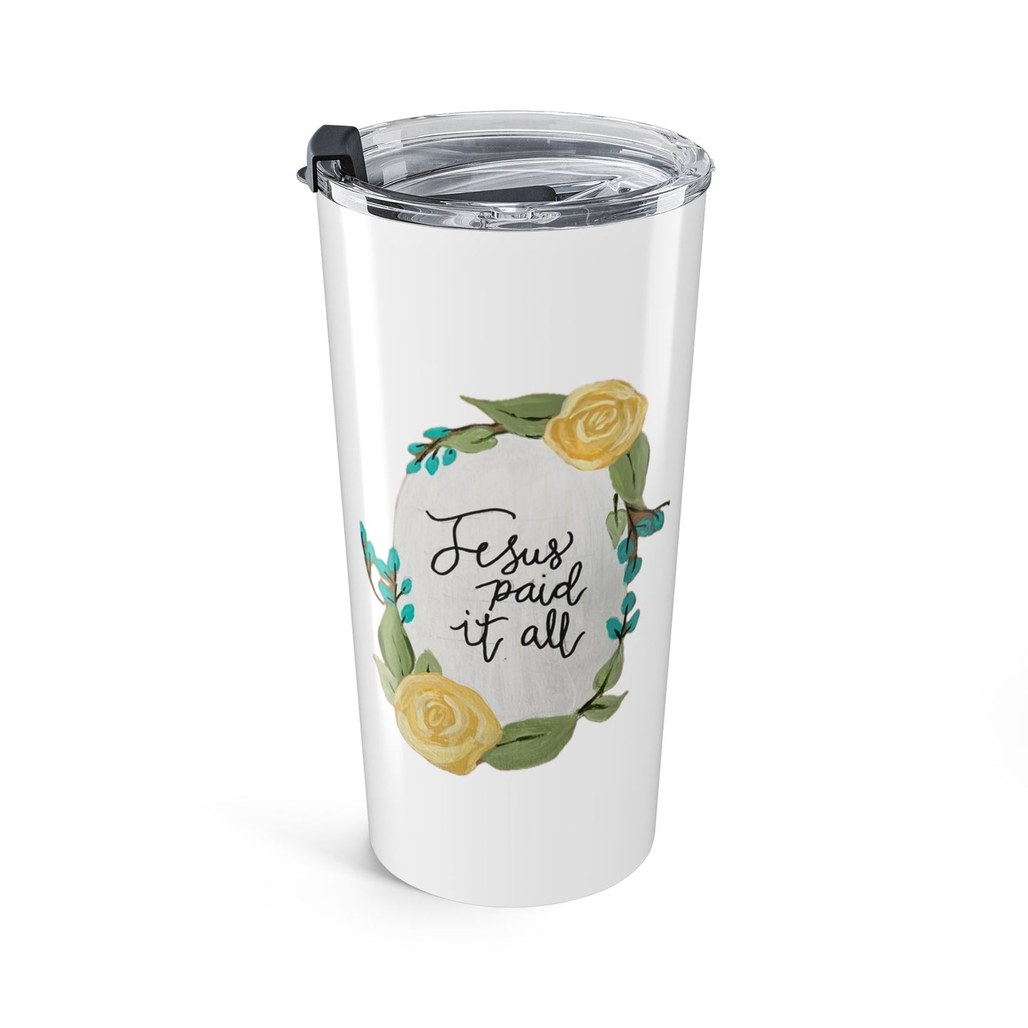 Jesus Paid it All - Copper Vacuum Insulated Tumbler, 22oz