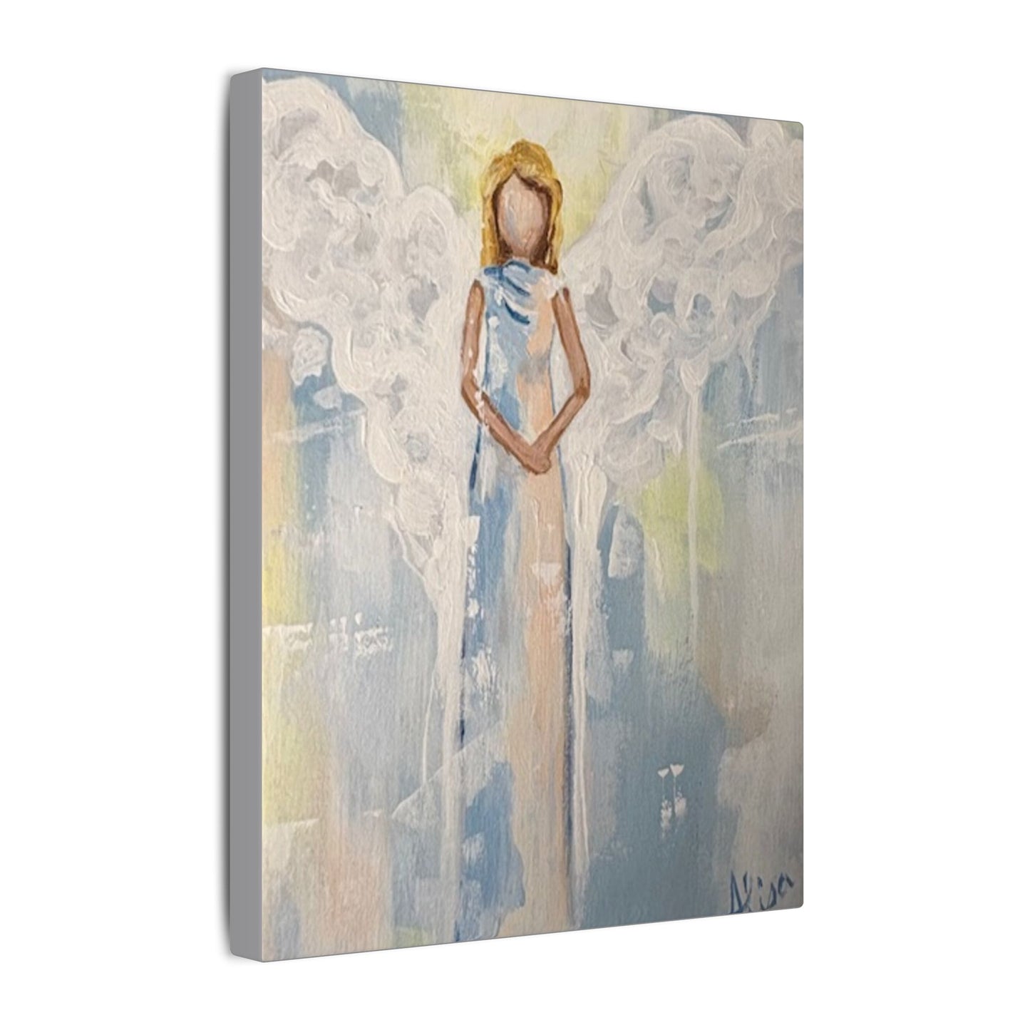 Art by Alisa Original - Angel Painting Canvas Wall Art