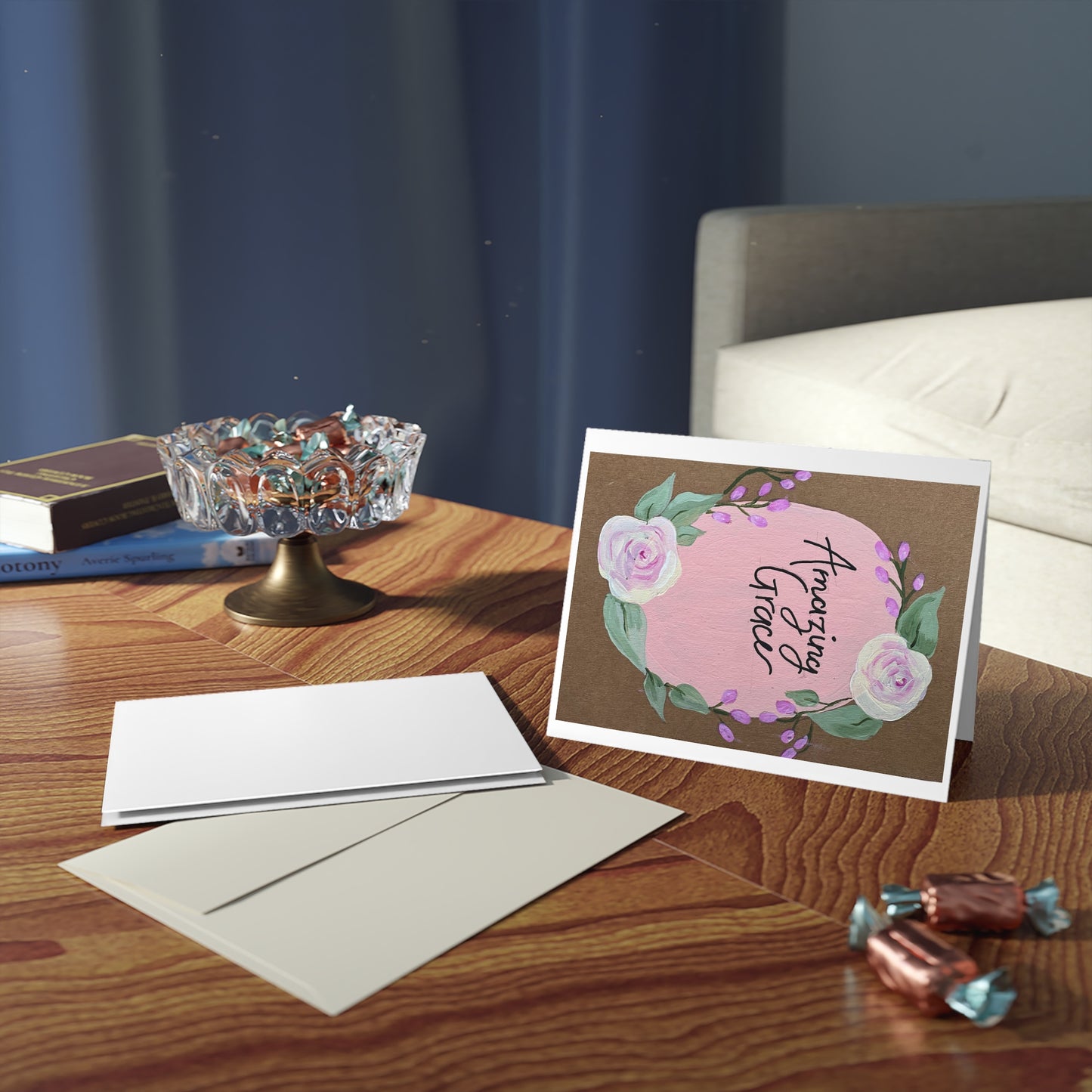 Amazing Grace Pink - Greeting cards (8, 16, and 24 pcs)