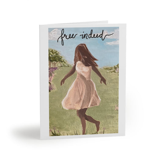 Free Indeed - Greeting cards (8, 16, and 24 pcs)