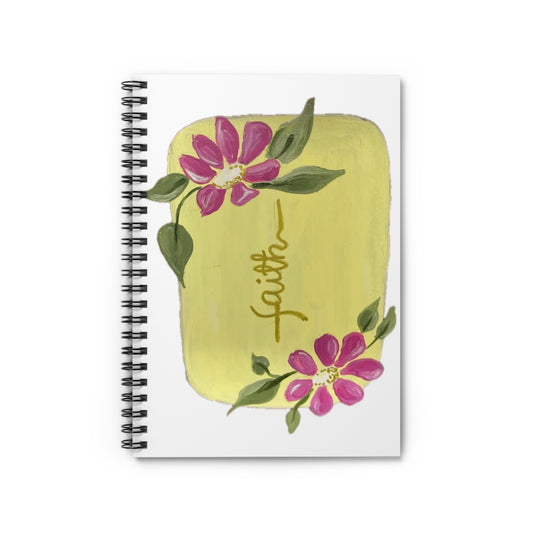 Faith - Spiral Notebook - Ruled Line