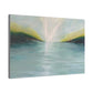 Serene Landscape Stretched Canvas Wall Art - Tranquil Nature Decor