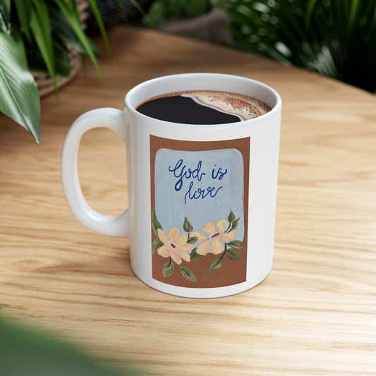 God is Love - Ceramic Mug 11oz