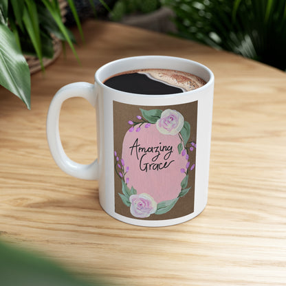 Amazing Grace Pink - Ceramic Mug 11oz