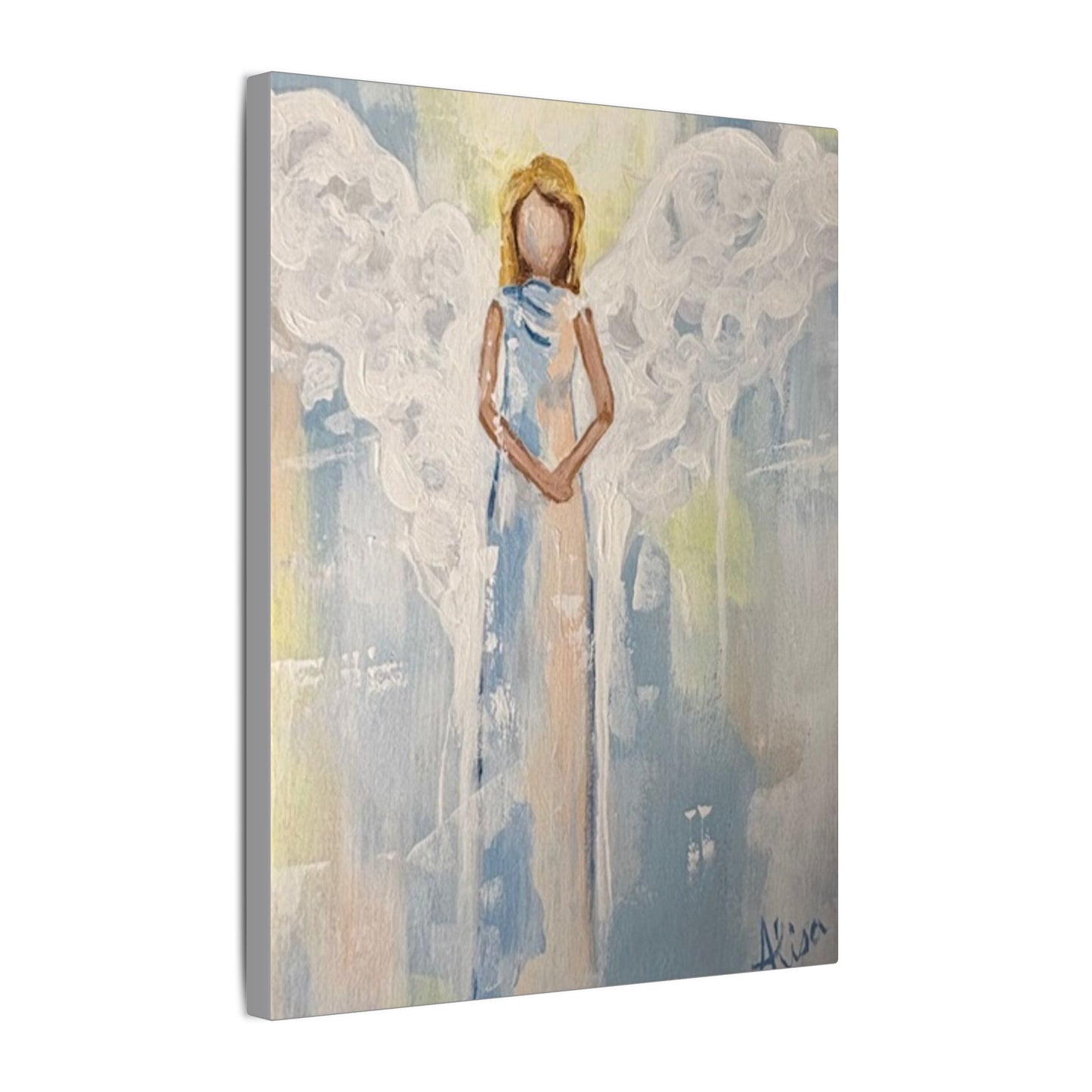 Art by Alisa Original - Angel Painting Canvas Wall Art