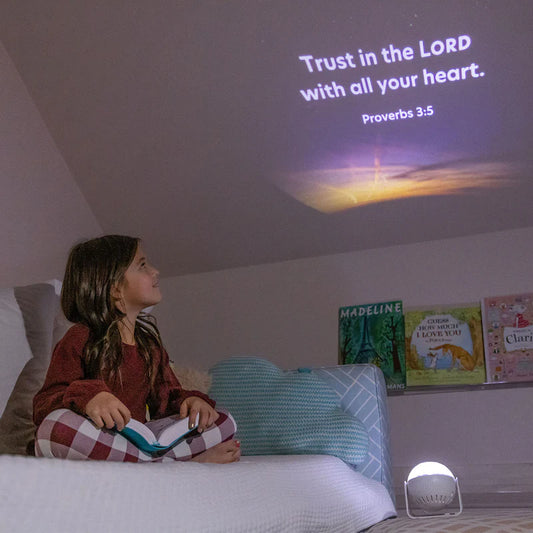 GloriLight Starter Kit: Projector + FREE 6 Bible Verse Discs